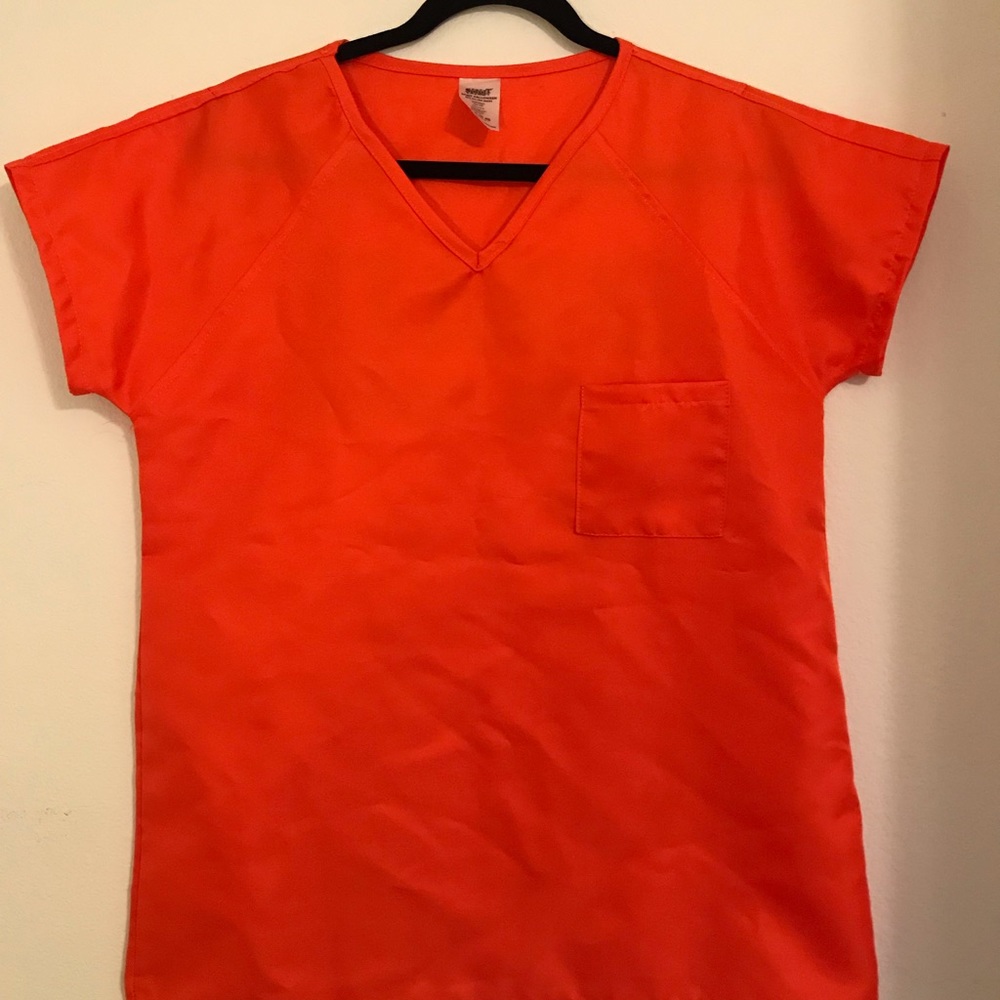 Inmate prison costume (TOP AND BOTTOM)